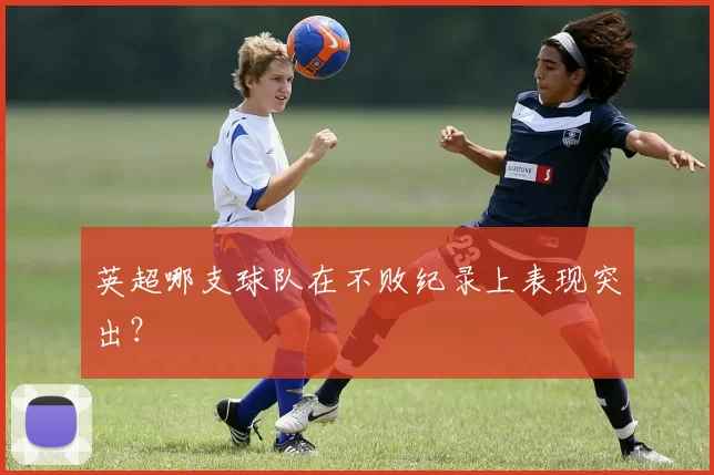 英超哪支球队在不败纪录上表现突出？
