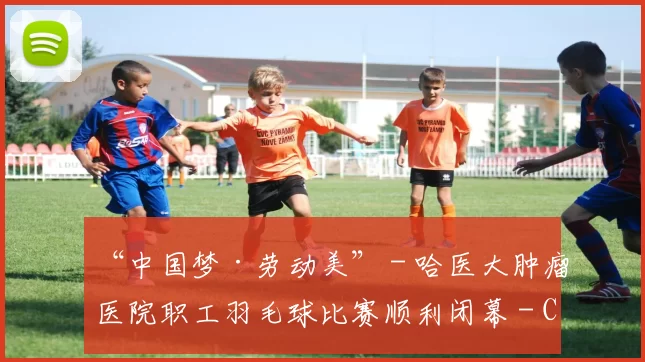 “中国梦·劳动美” - 哈医大肿瘤医院职工羽毛球比赛顺利闭幕 - Copy (14)