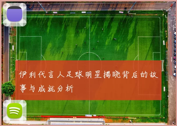 伊利代言人足球明星揭晓背后的故事与成就分析